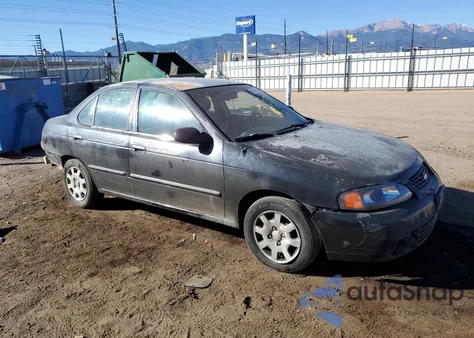 2002 Nissan Sentra Xe z USA, uszkodzony, nr VIN 3N1CB51D32L594873